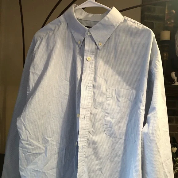 puritan oxford dress shirts Puritan button down oxford in blue. XL